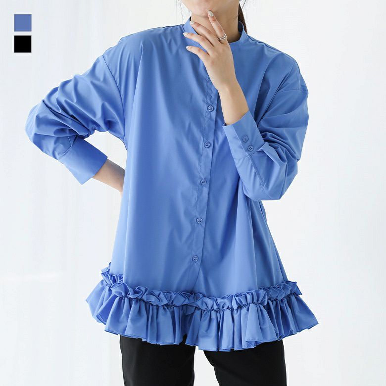 裾フリルブラウス』