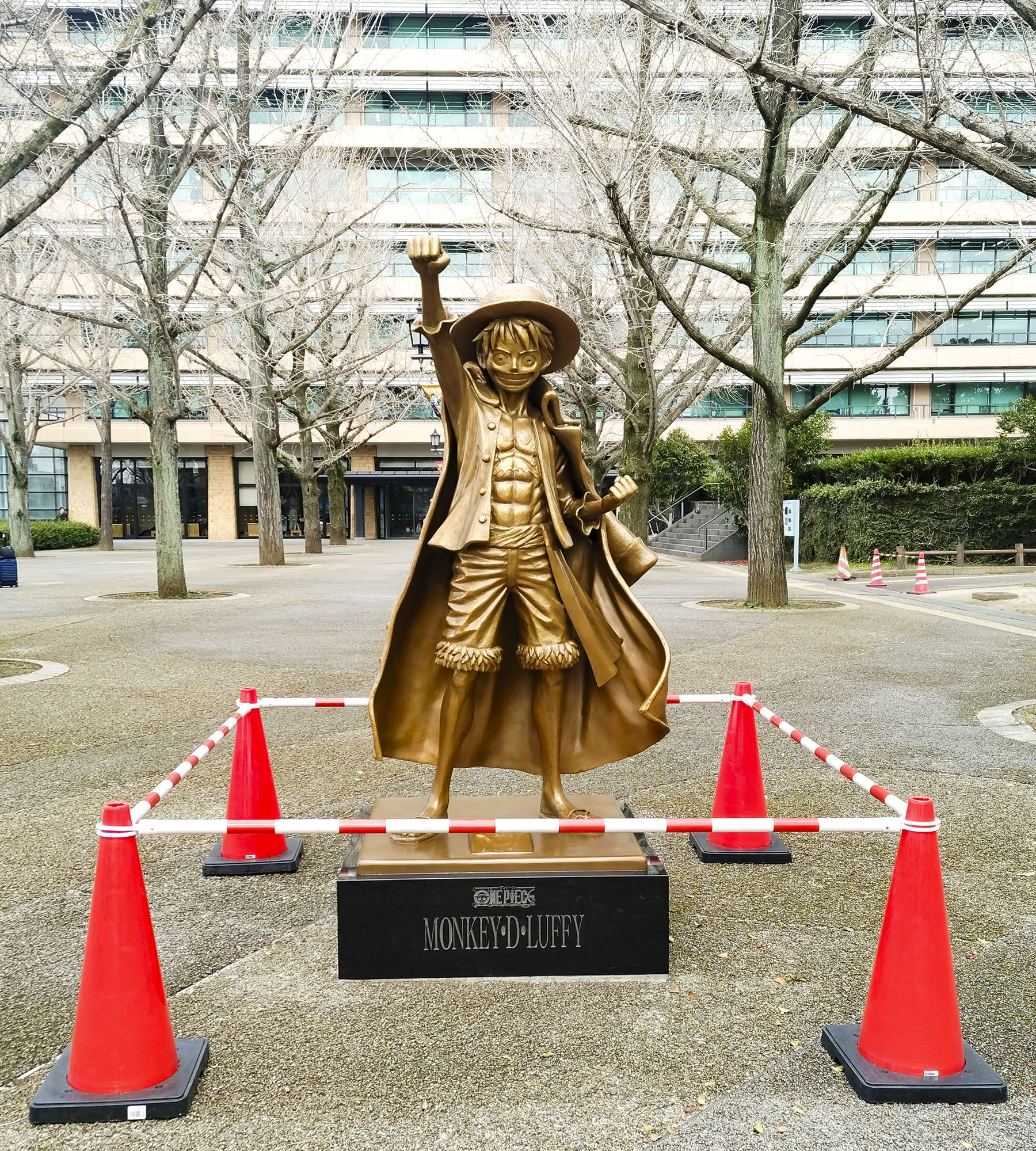 ルフィ像メンテナンス完了のお知らせ | 復興プロジェクトNEWS | ONE