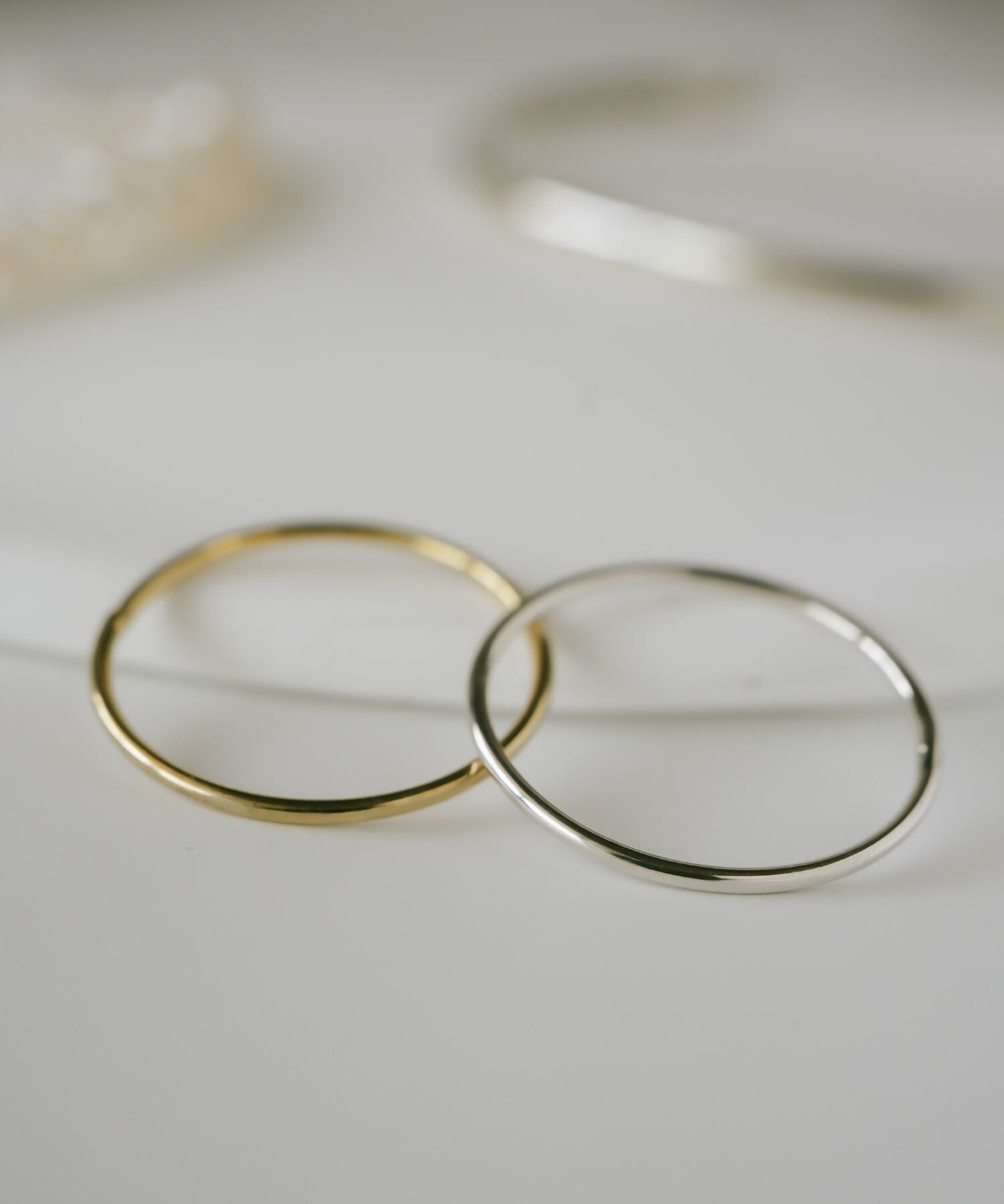 Silver925 1mm Dainty Round Ring SOLONE1mm -ソロネ- | Ops.(オプス