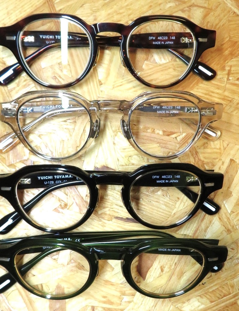 YUICHI TOYAMA. U-129/DFW｜広島県福山市｜似合わせメガネの