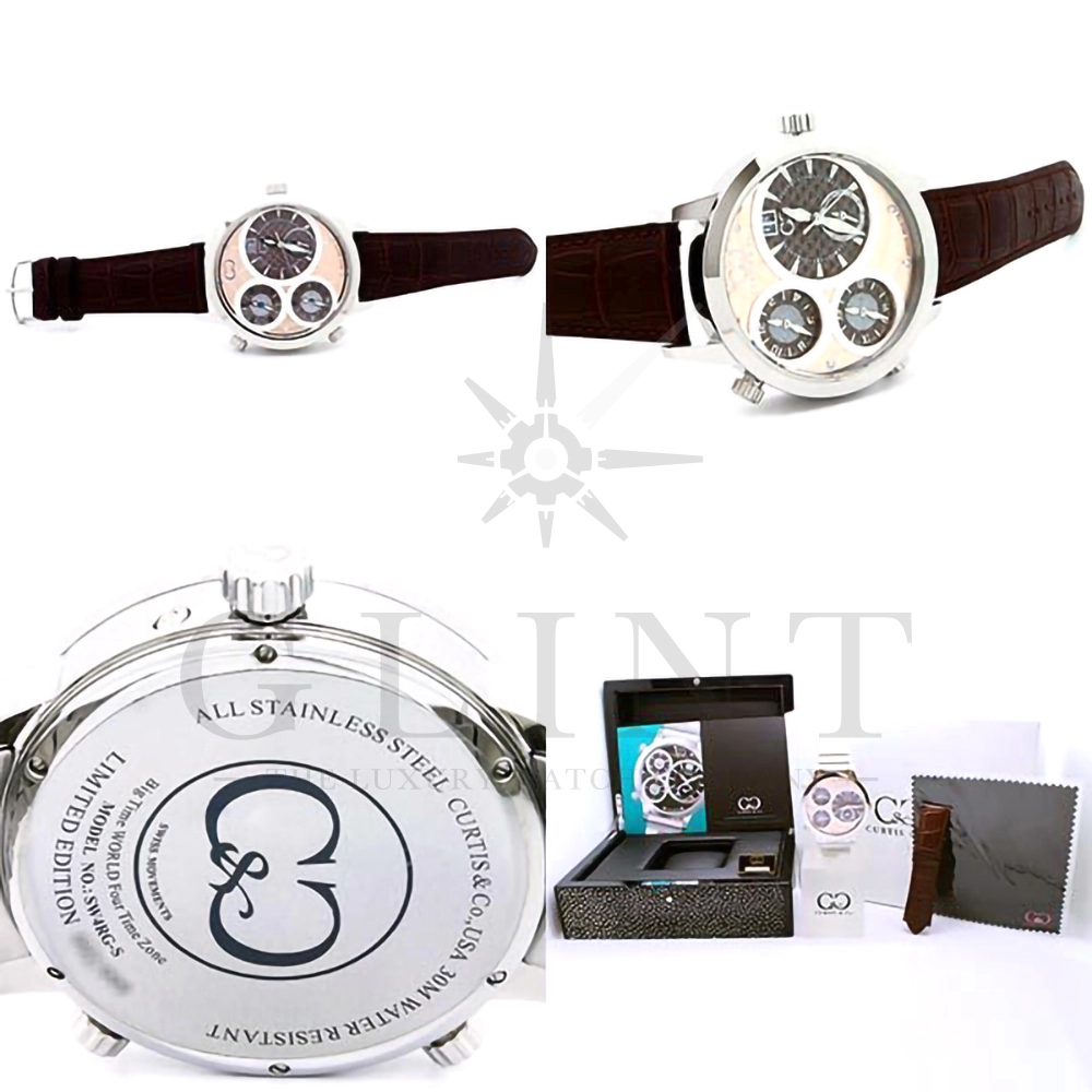 カーティスビッグタイムワールド 57mm4タイムゾーン ｜ GLINT ｜ 高級