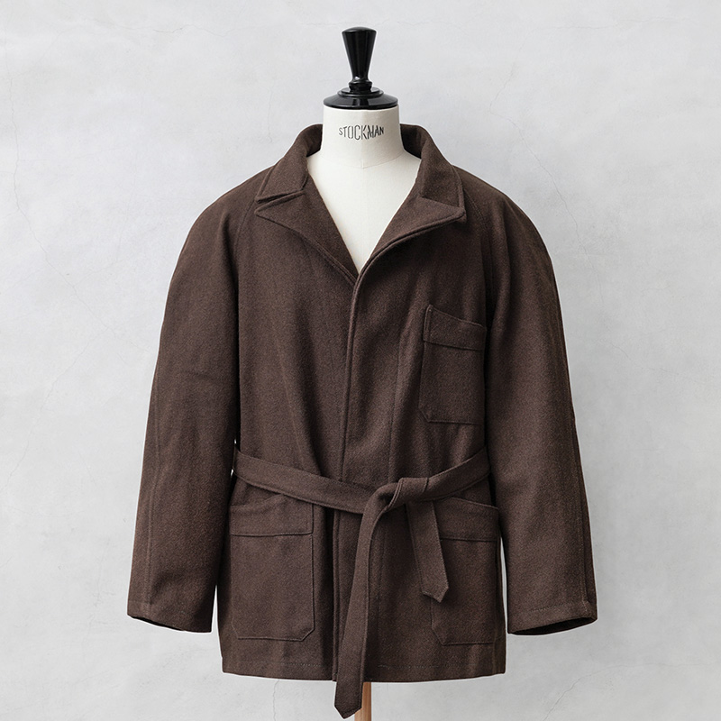 デッドストック】イタリア軍 ホスピタル ラップ ウールジャケット