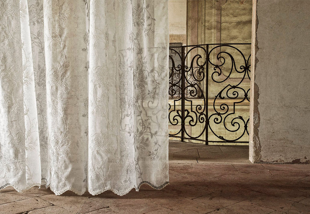 FISBA フィスバ 高級カーテン シアーカーテン3枚 FISBA フィスバ 高級