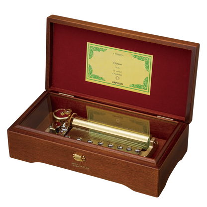 曲が選べる・誕生日に人気】【EX307】72弁 ORPHEUS マホガニー