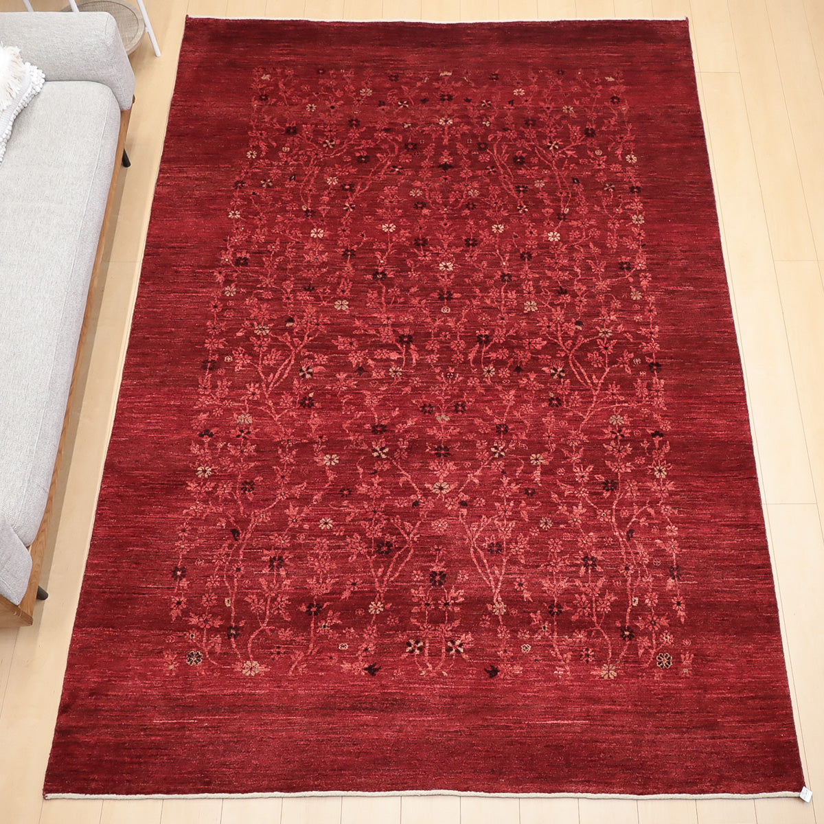 ゾランヴァリ,ギャッベ,ルリバフ,292×196cm｜高密度手織りペルシャ絨毯