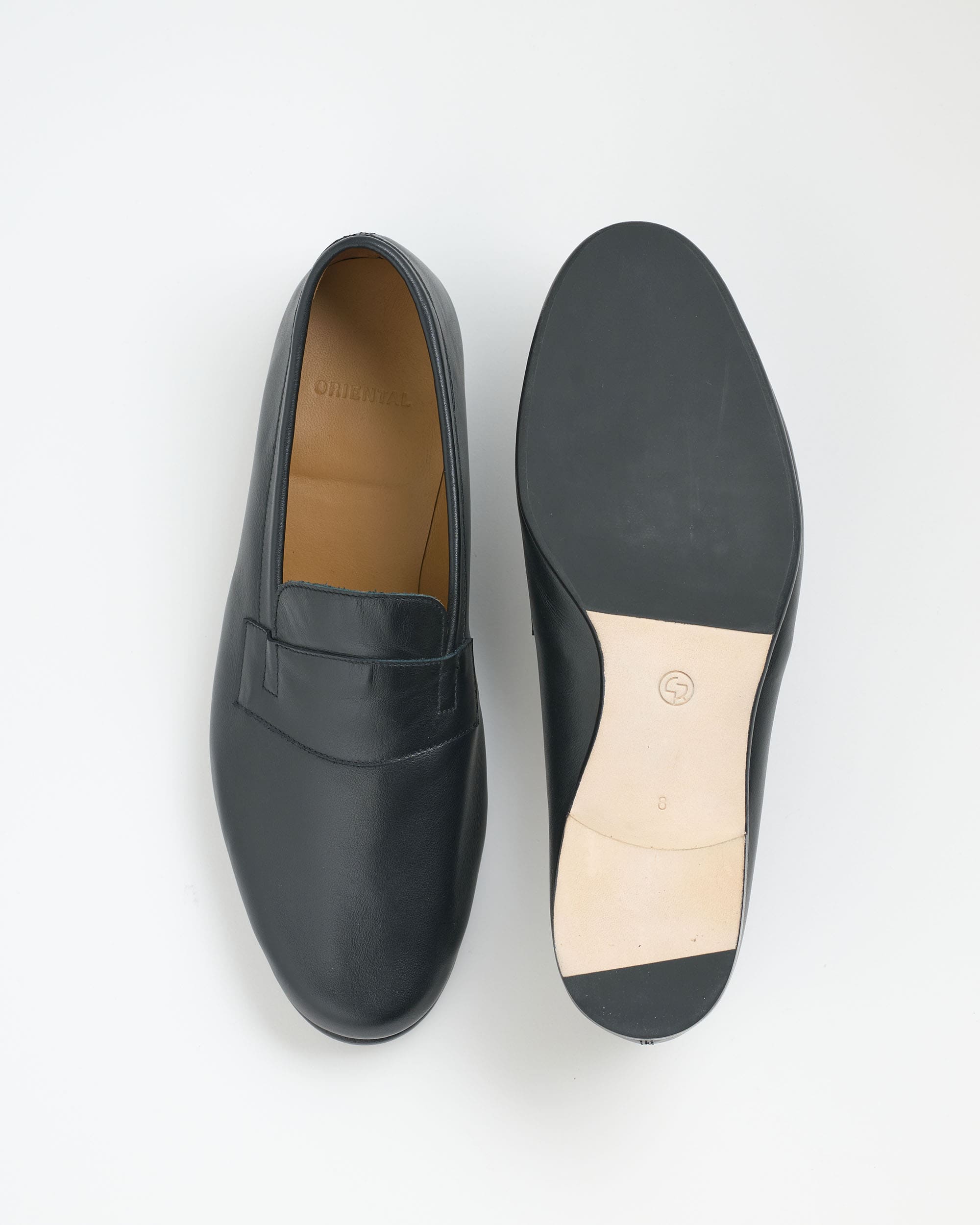 ORIENTAL オリエンタル 520 Plain loafer Black (R-0520) ローファー