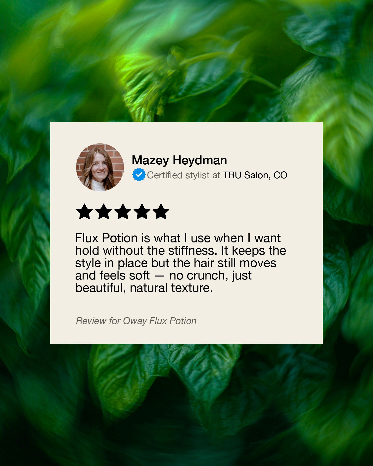 Flux Potion – Lightweight Styling Fluid for Shine & Definition