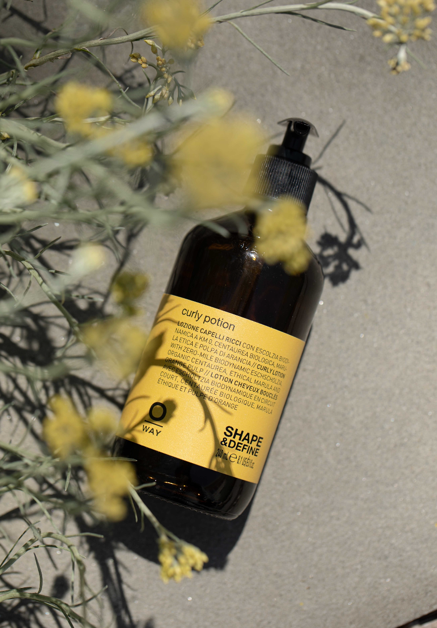 Curly Potion – Defining Lotion for Long-Lasting Curl Shape | Oway