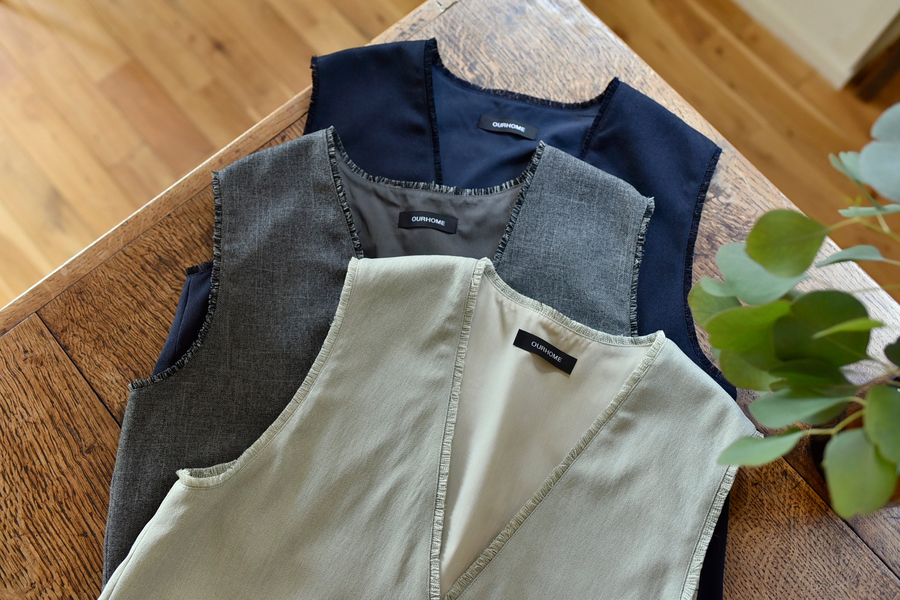 洗えるフリンジベスト – OURHOME