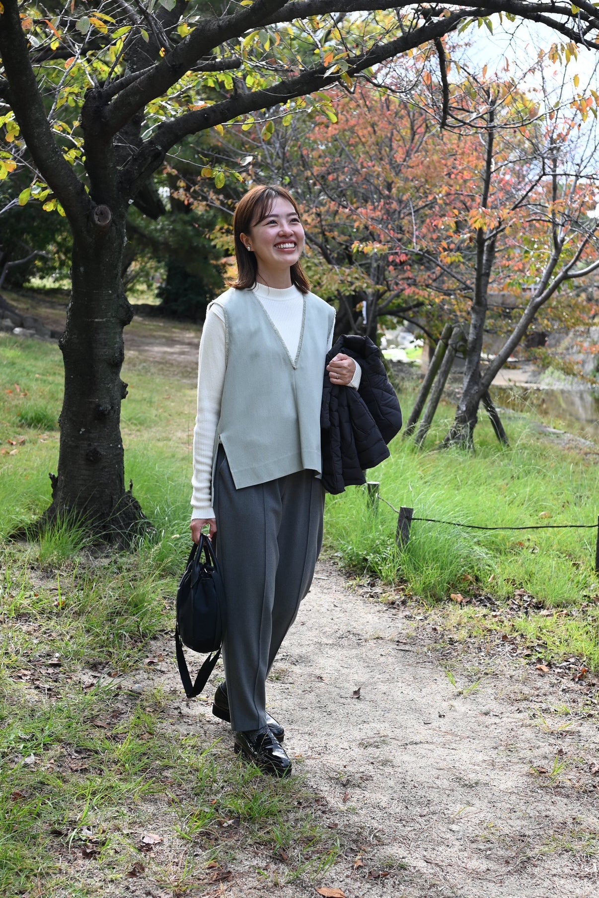 洗える裏起毛のあったかテーパードパンツ – OURHOME