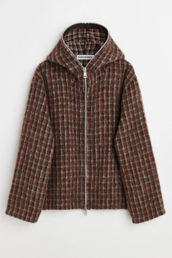 Our Legacy - Full Zip Hood Boston Check