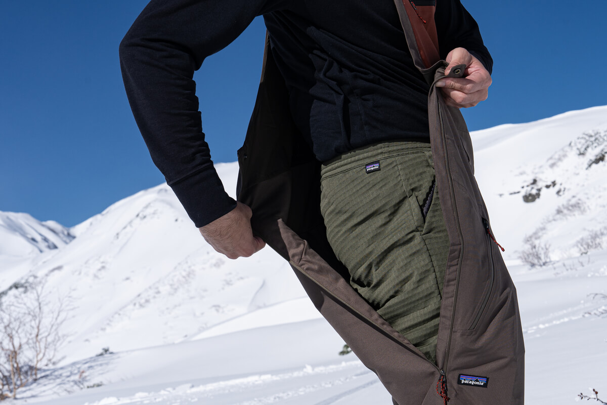 パタゴニア「メンズ・R1 パンツ」レビュー：寒さや蒸れ、タイツの圧迫
