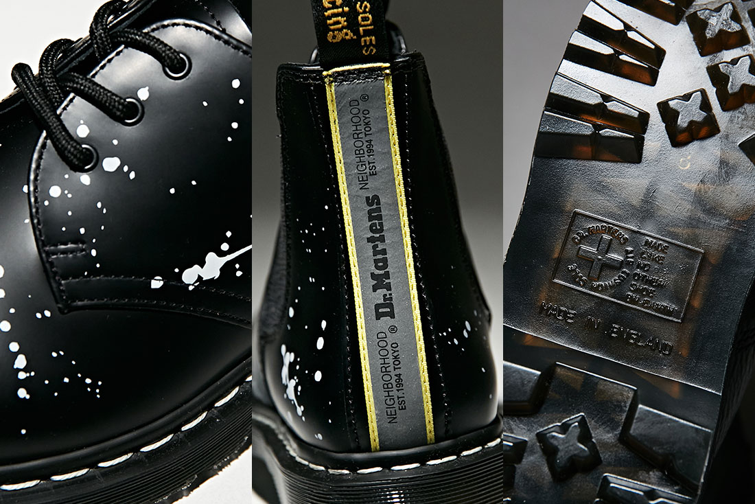 Dr. Martens × NEIGHBORHOODから至極のコラボシューズが登場