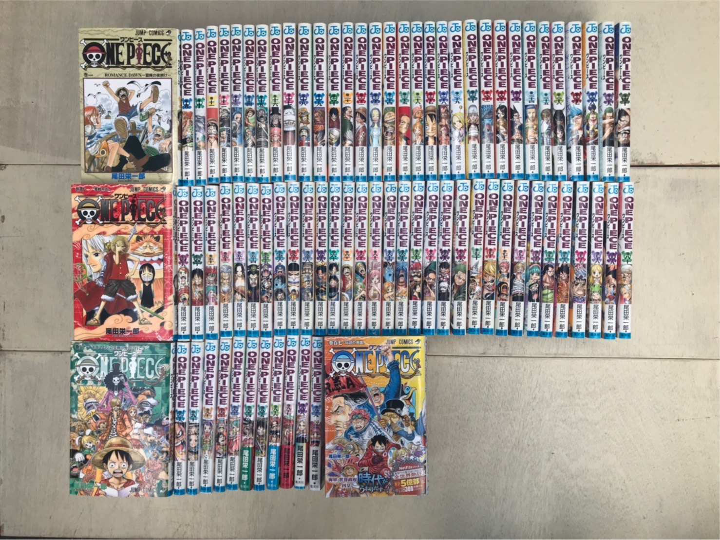 おまけDVD付き❗️送料無料❗️ワンピース1〜107巻 ほぼ全巻セット