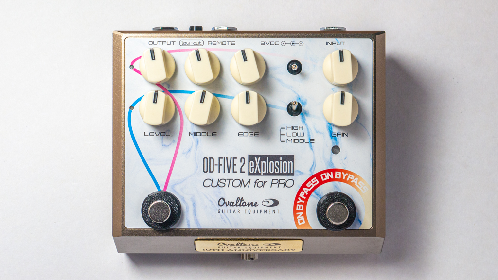 OD-FIVE 2 eXplosion CUSTOM for PRO – Ovaltone -handmade effect pedals-