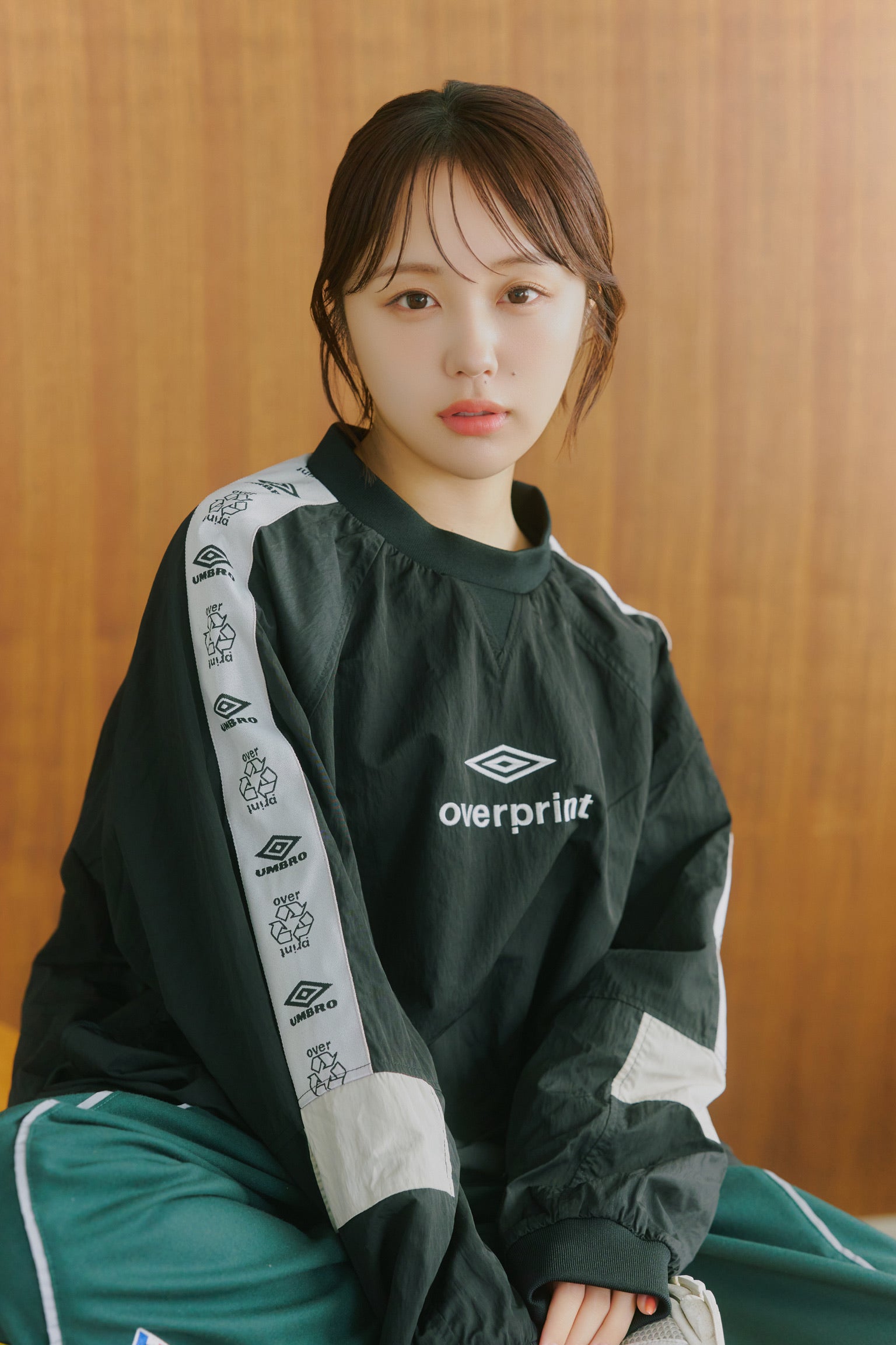 UMBRO * over print Drill top