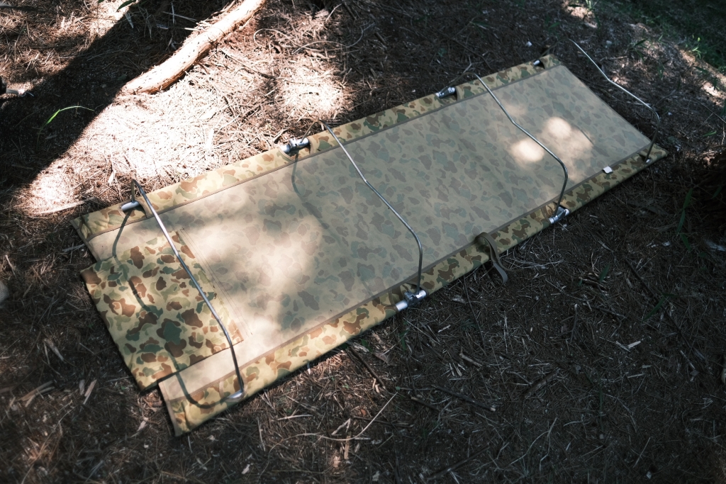 ネイタルファン必須！オリジナルハンターカモ柄のコンパクトコット