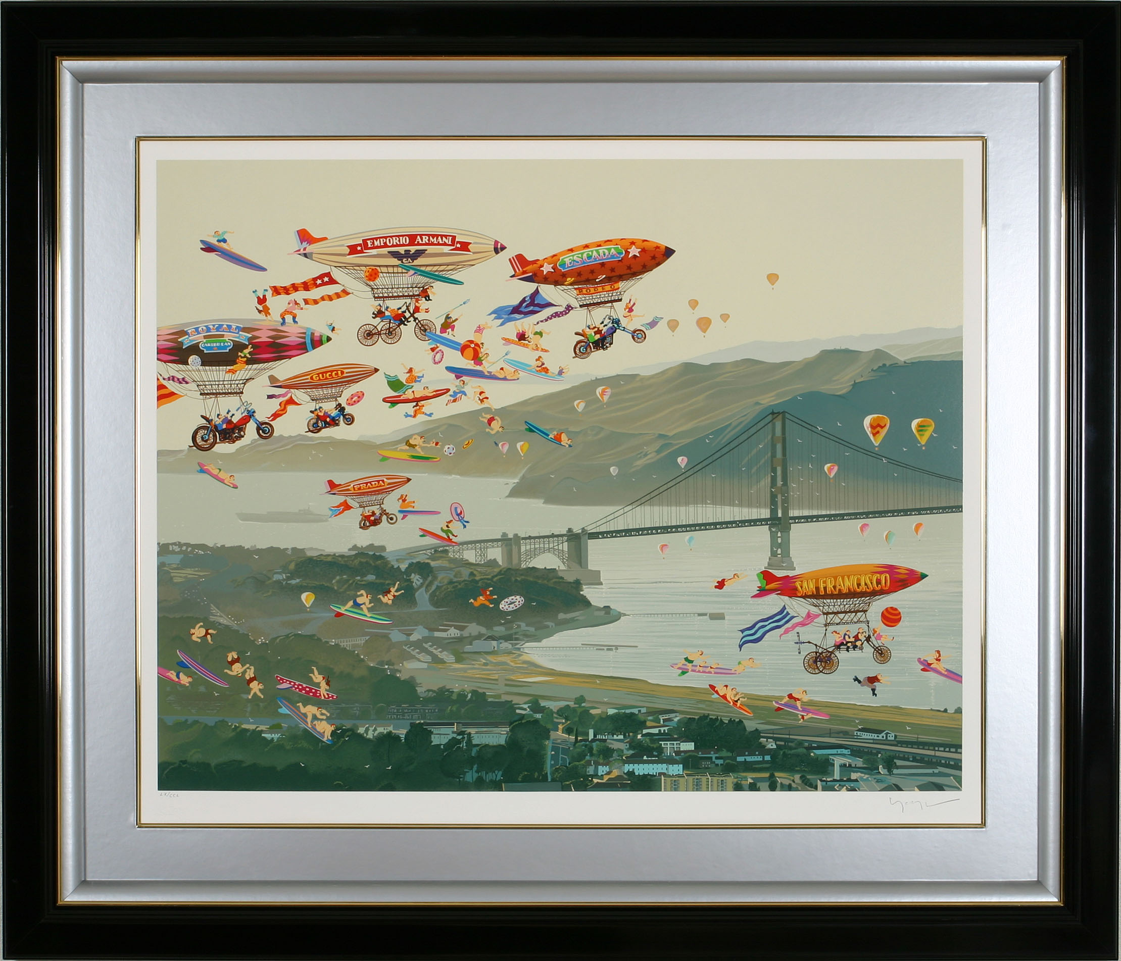 p_princeコレクション 山形博導（ヒロヤマガタ）霧のゴールデンゲート