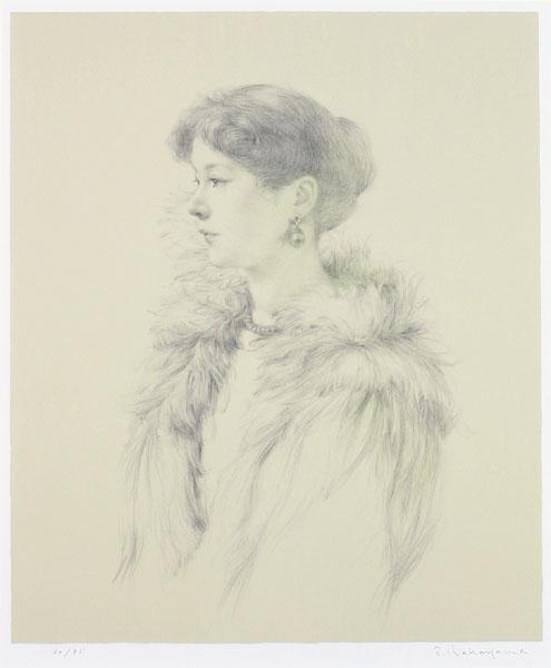 p_princeコレクション ☆中山忠彦 サロンにて 石版☆