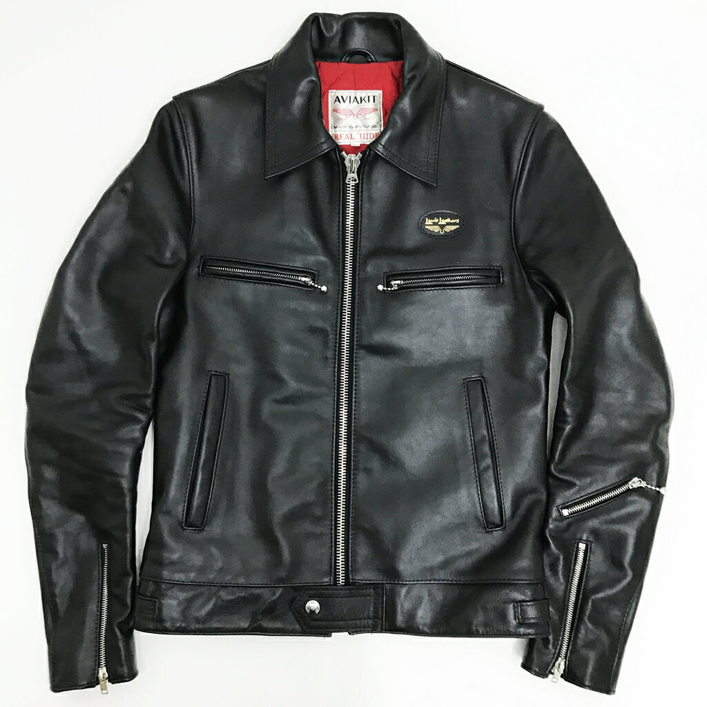 ルイスレザー ドミネーター タイトフィット ラットランドシープ着て雨