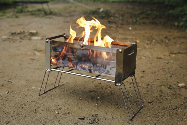 焚き火台レンタル】【ノリノリライフ】ヨコナガメッシュタキビダイ