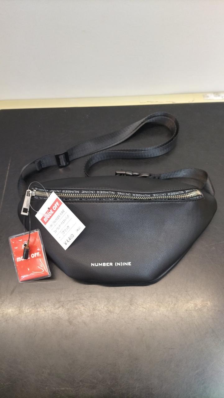 ナンバーナイン(NUMBER (N)INE)|フェイクレザーウエストバッグ
