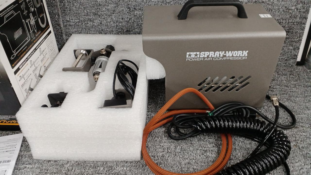 タミヤ|スプレーワークパワーコンプレッサー|【ハードオフ公式通販