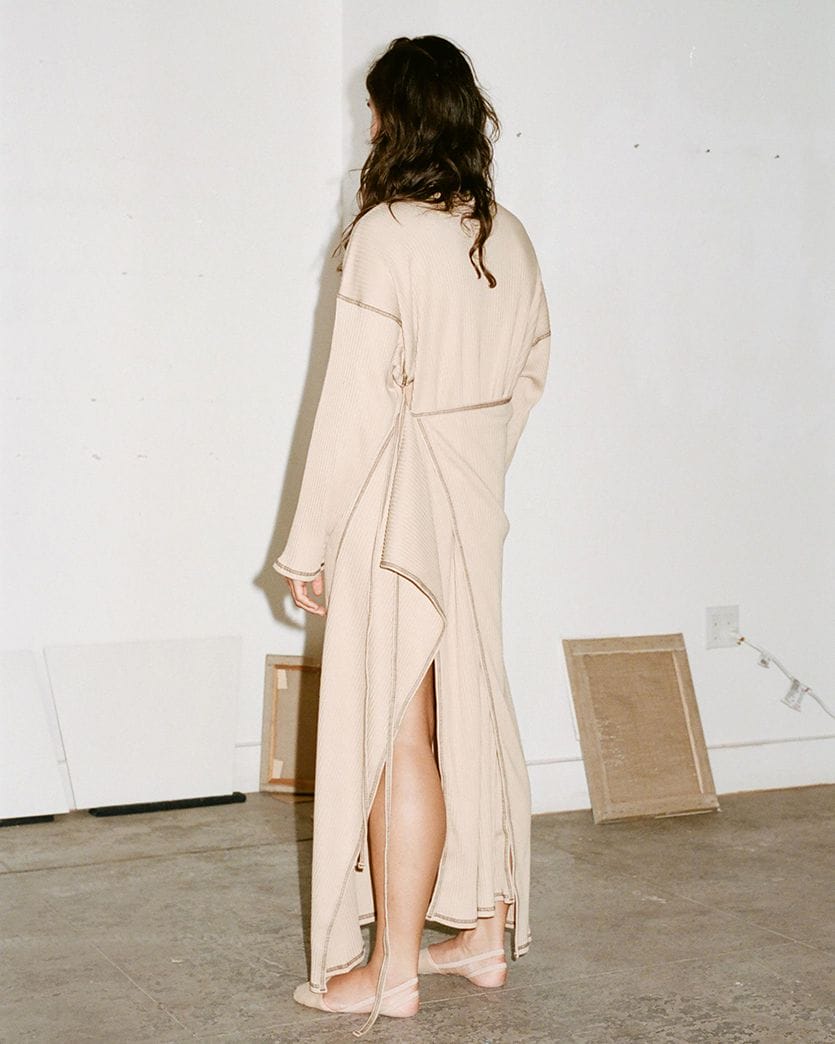 BASERANGE/SHAW LONG SLEEVE KAFTAN|ショウ・カフタン コア