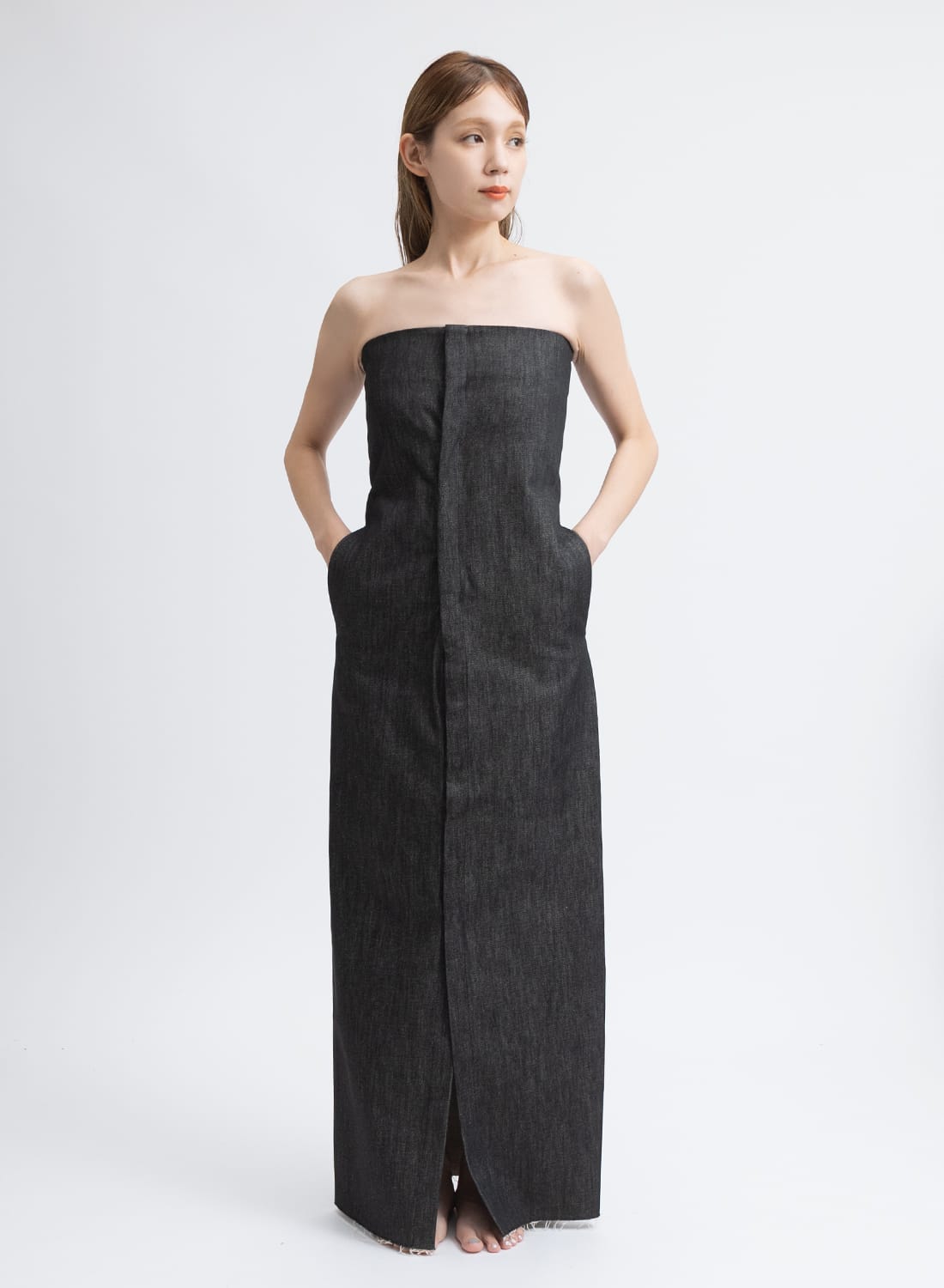 NO.226 DENIM SNAP DRESS|NO.226 デニム スナップ ドレスNO.226 デニム