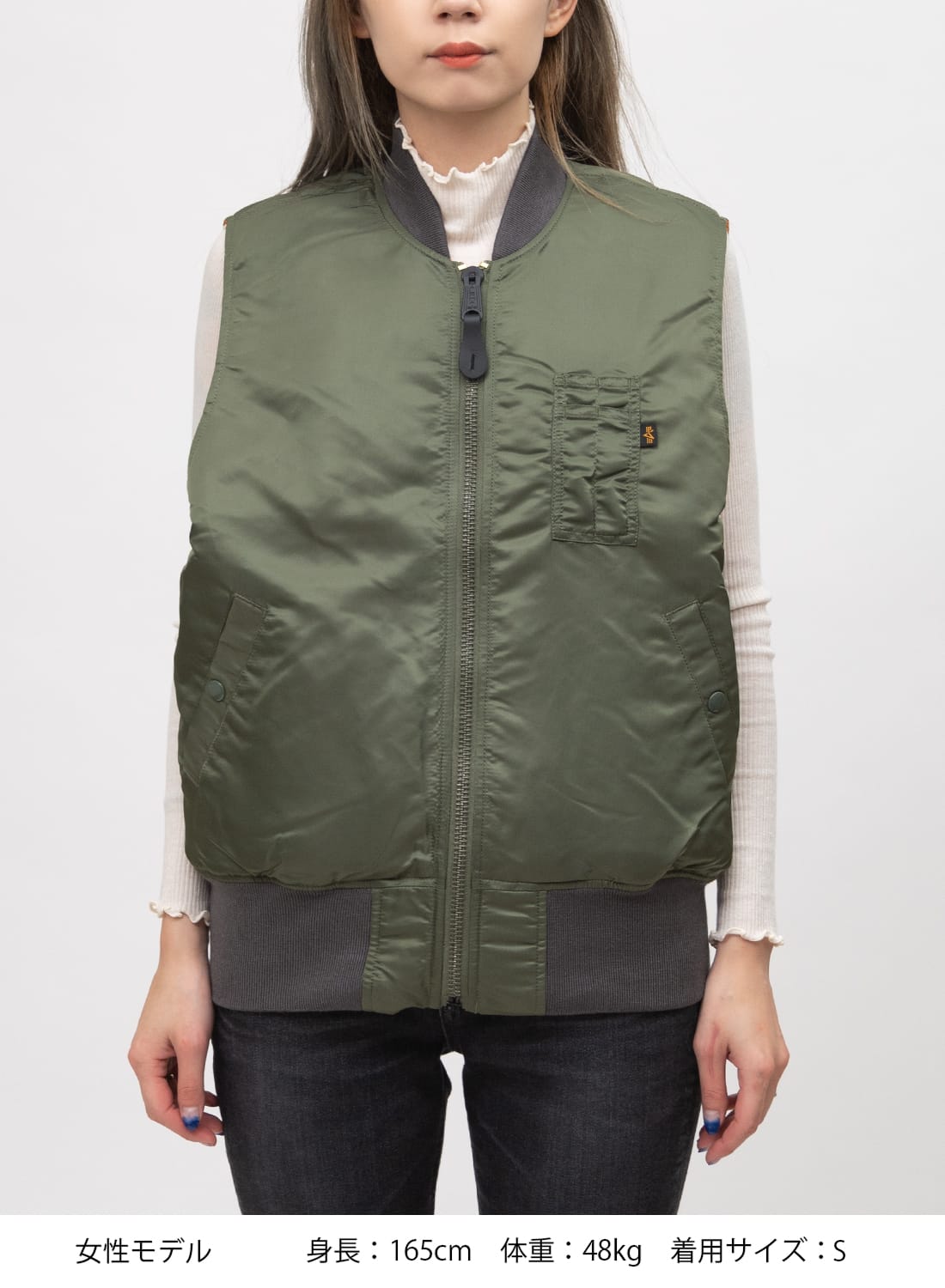 MA-1 VEST|MA-1ベストMA-1ベスト| MOONLOID