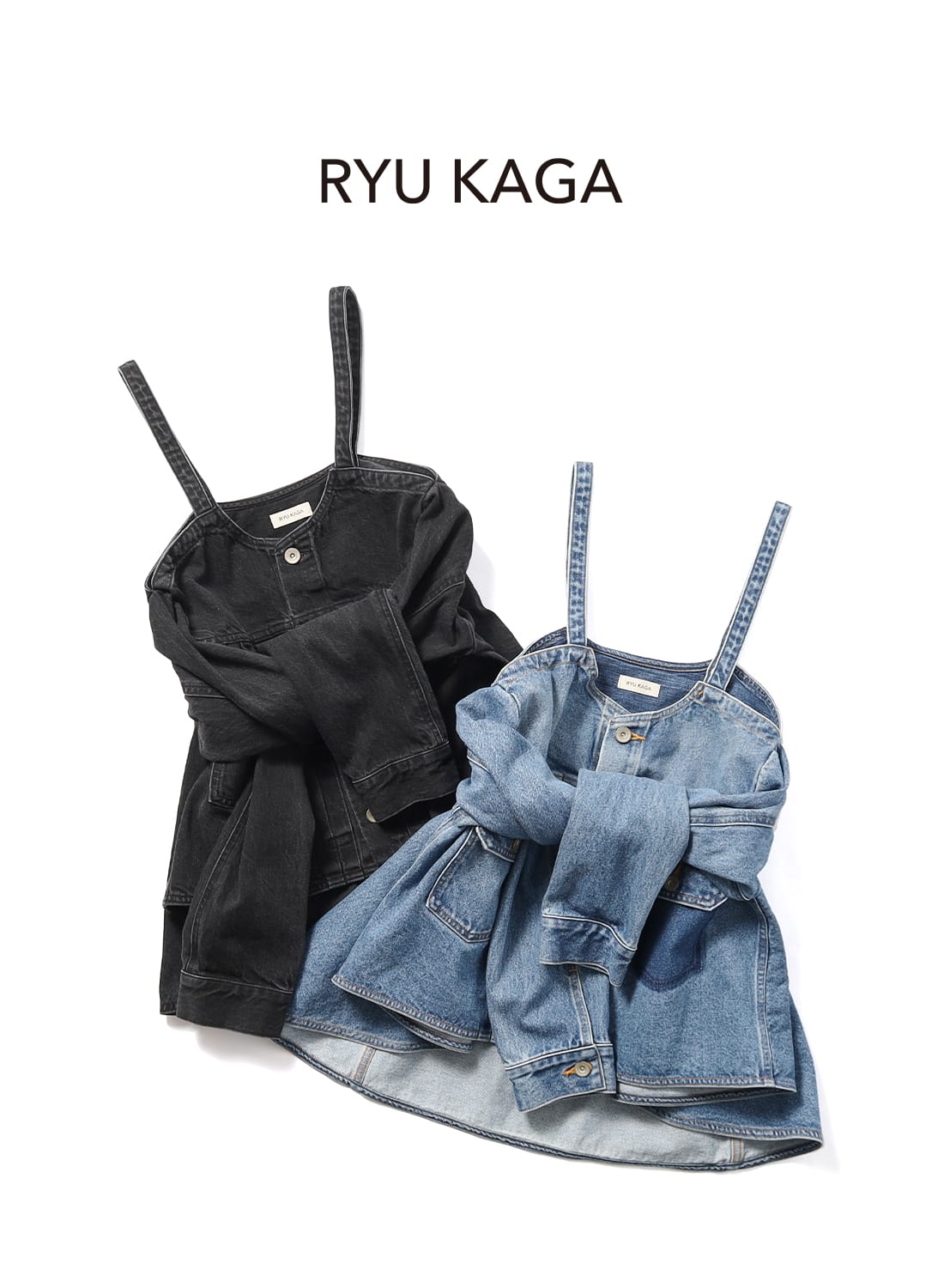 DENIM CAMISOLE|デニム キャミソールデニム キャミソール| MOONLOID