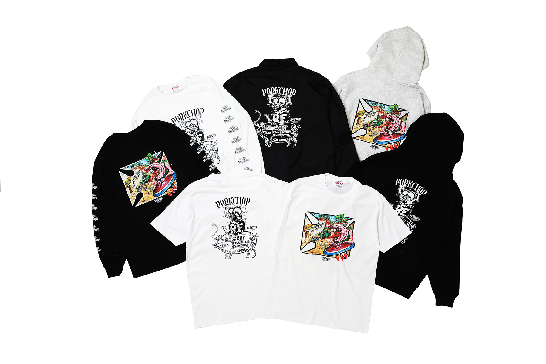 PORKCHOP×RAT FINK HRCS2022 LIMITED ITEMS | PORKCHOP