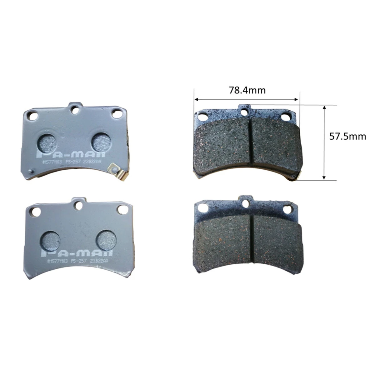 公式】パーマンショップ-ブレーキパッド 乗用車用 フロント ダイハツ