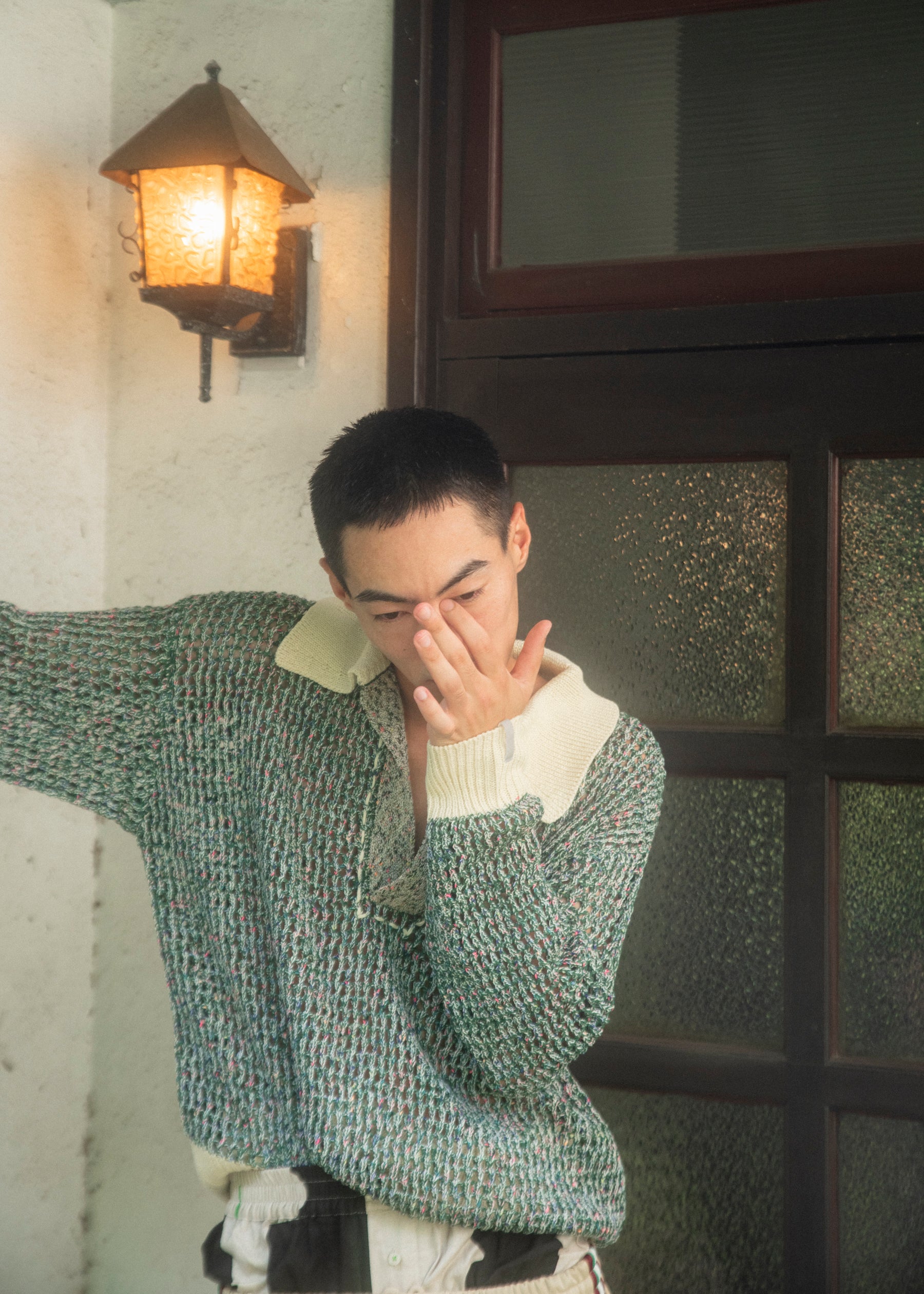 玉砂利のスキッパーニット – pamm.officialstore