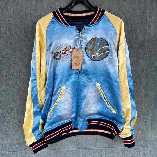 ステュディオダルチザン・創業45周年記念のユーズド加工スカジャン