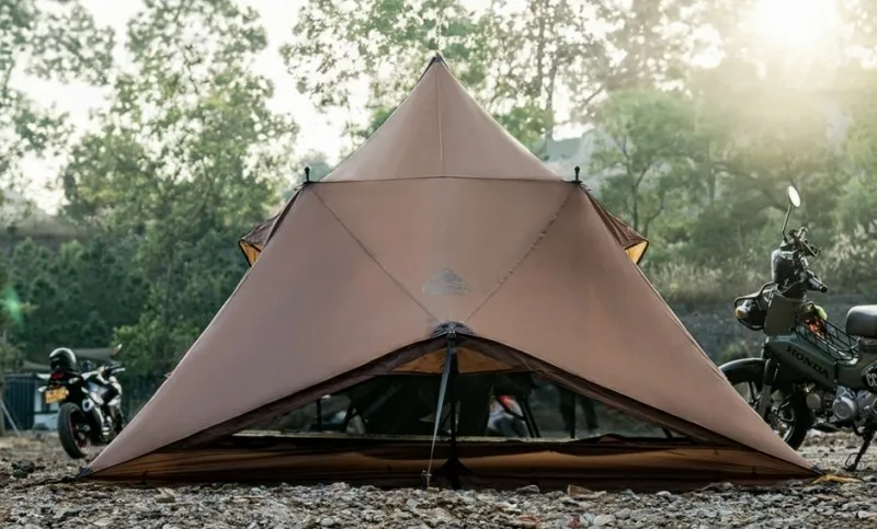 OneTigris PLATOONシェルターテント｜通気性も高く広々とした前室に