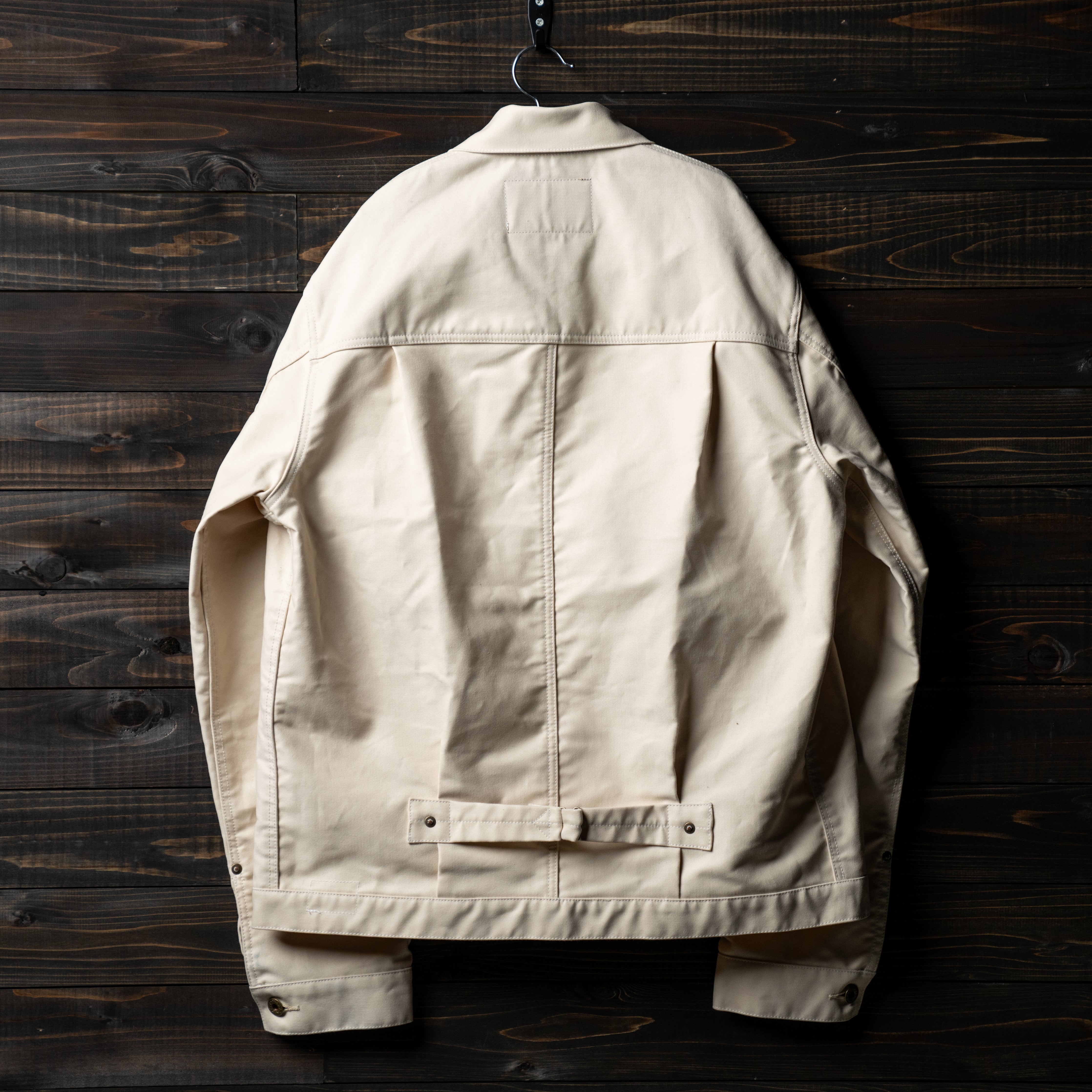 Oiled chino trucker jacket – Pablo vinci