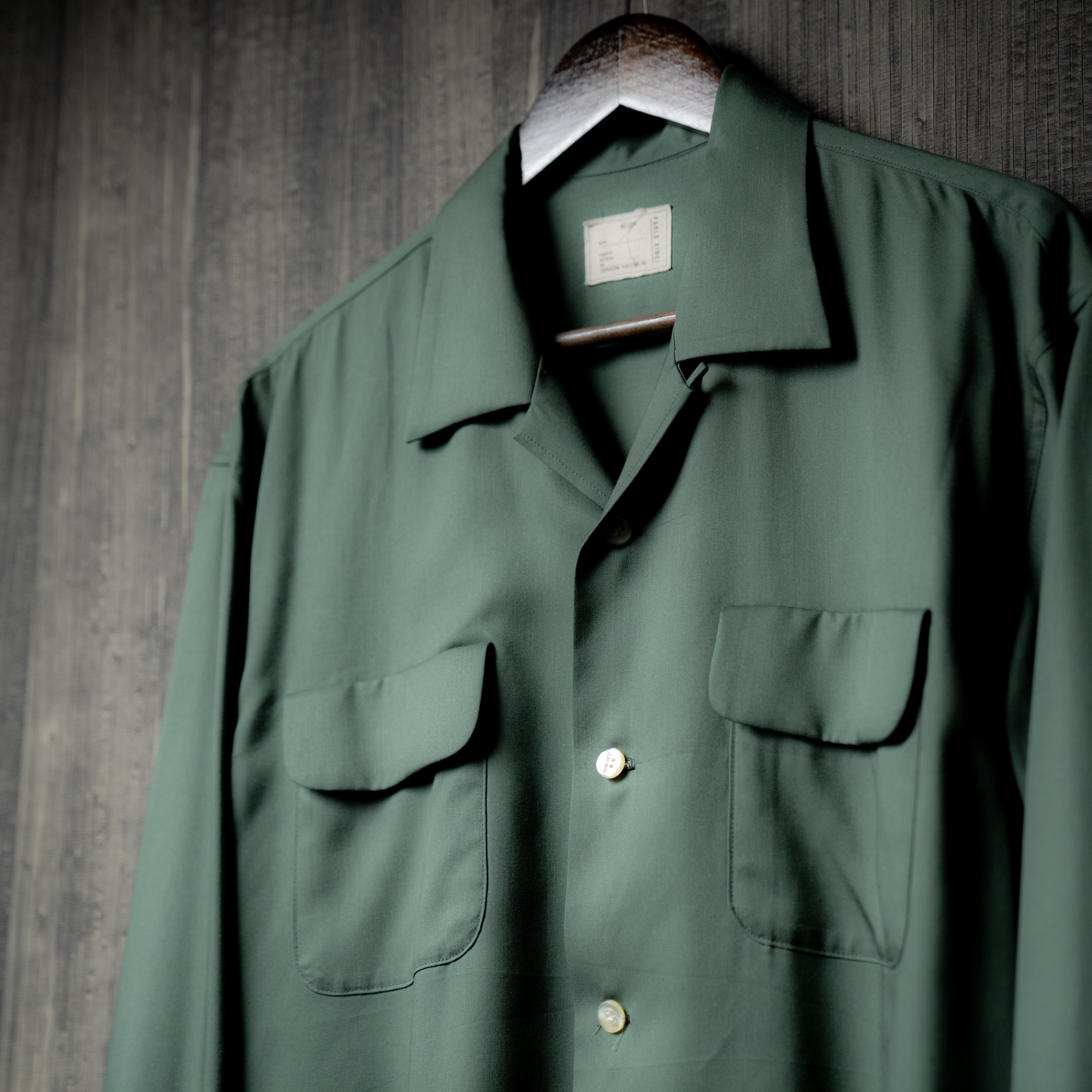 Open collar shirt – Pablo vinci