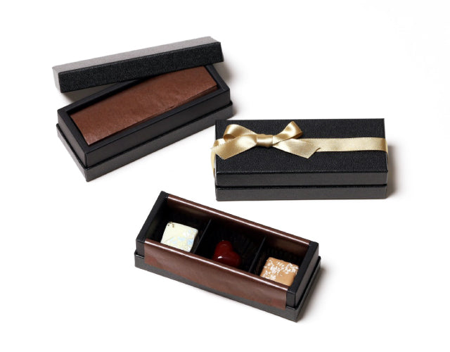 コンビAケース 1004 (3仕切) ブラック – ケーキ箱ならハコマルシェ