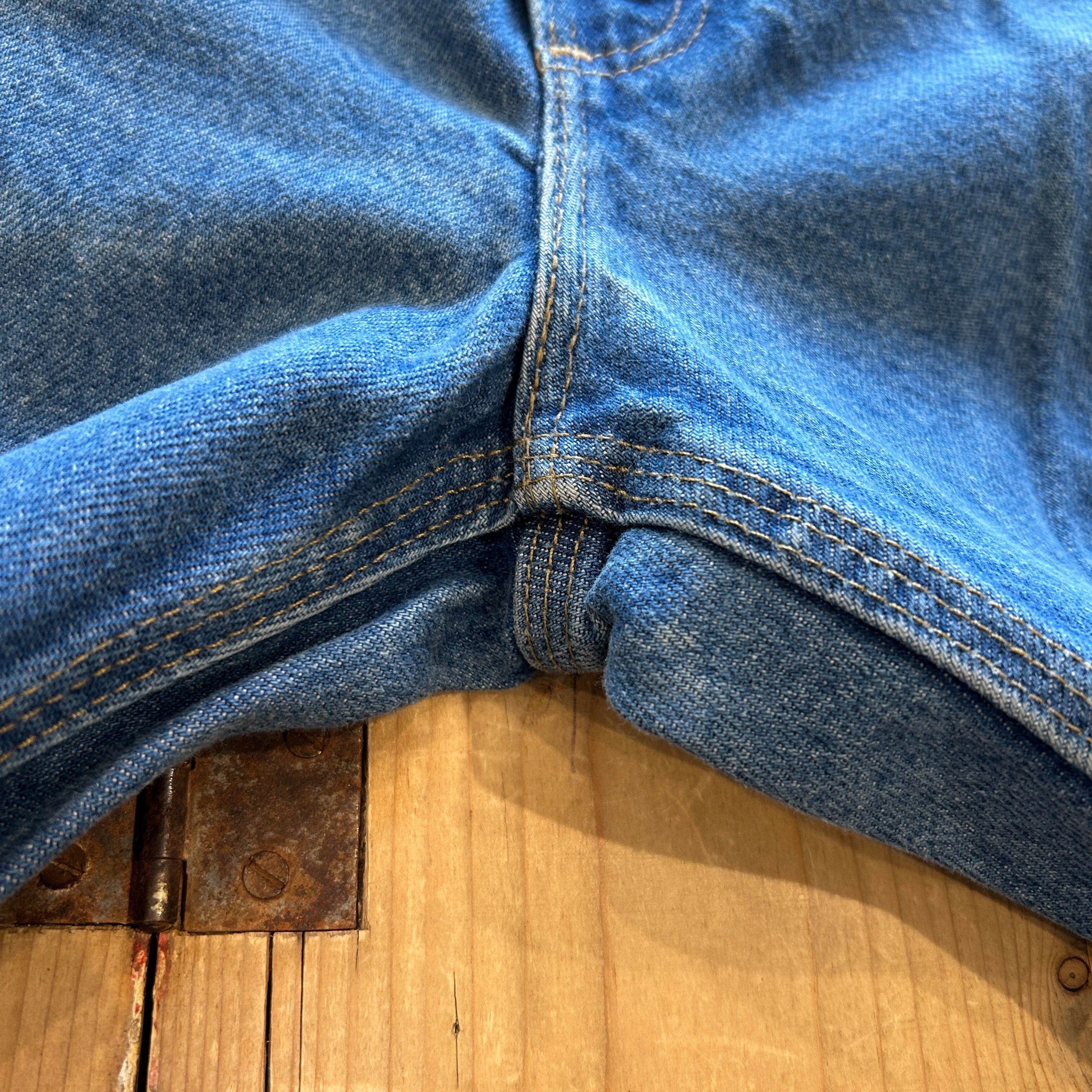 00's Carhartt カーハート デニム ダブルニーパンツ サスペンダー