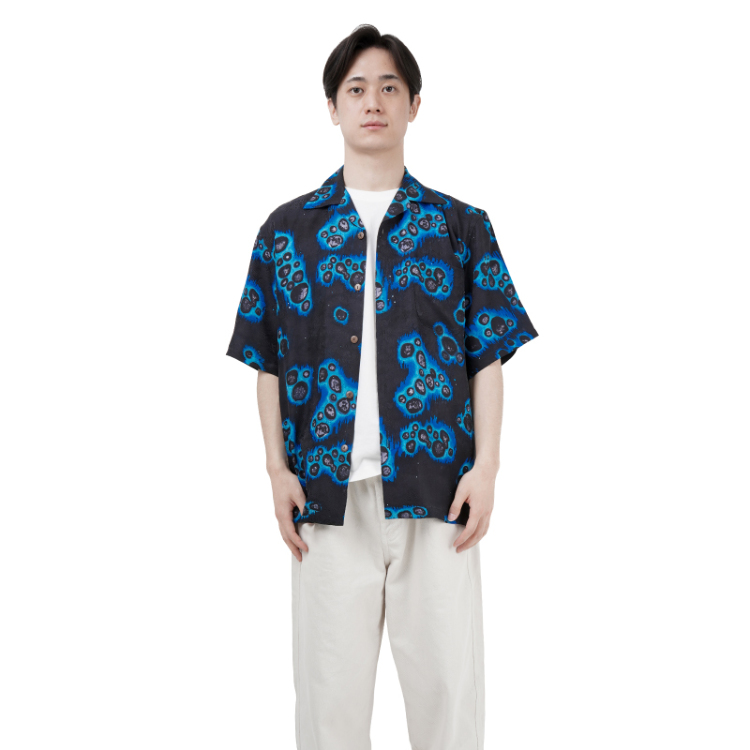 静嘉堂文庫美術館 京友禅 アロハシャツ ＜曜変天目＞ | 京友禅アロハ