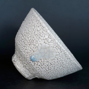 伊藤千穂 白梅花皮茶碗 ITCTB009 – 白白庵（PAKUPAKUAN）