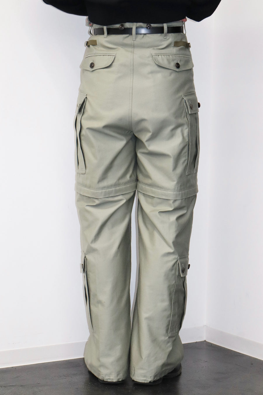 SUGARHILL(シュガーヒル)のZIP CARGO TROUSERS KHAKIの通販｜PALETTE