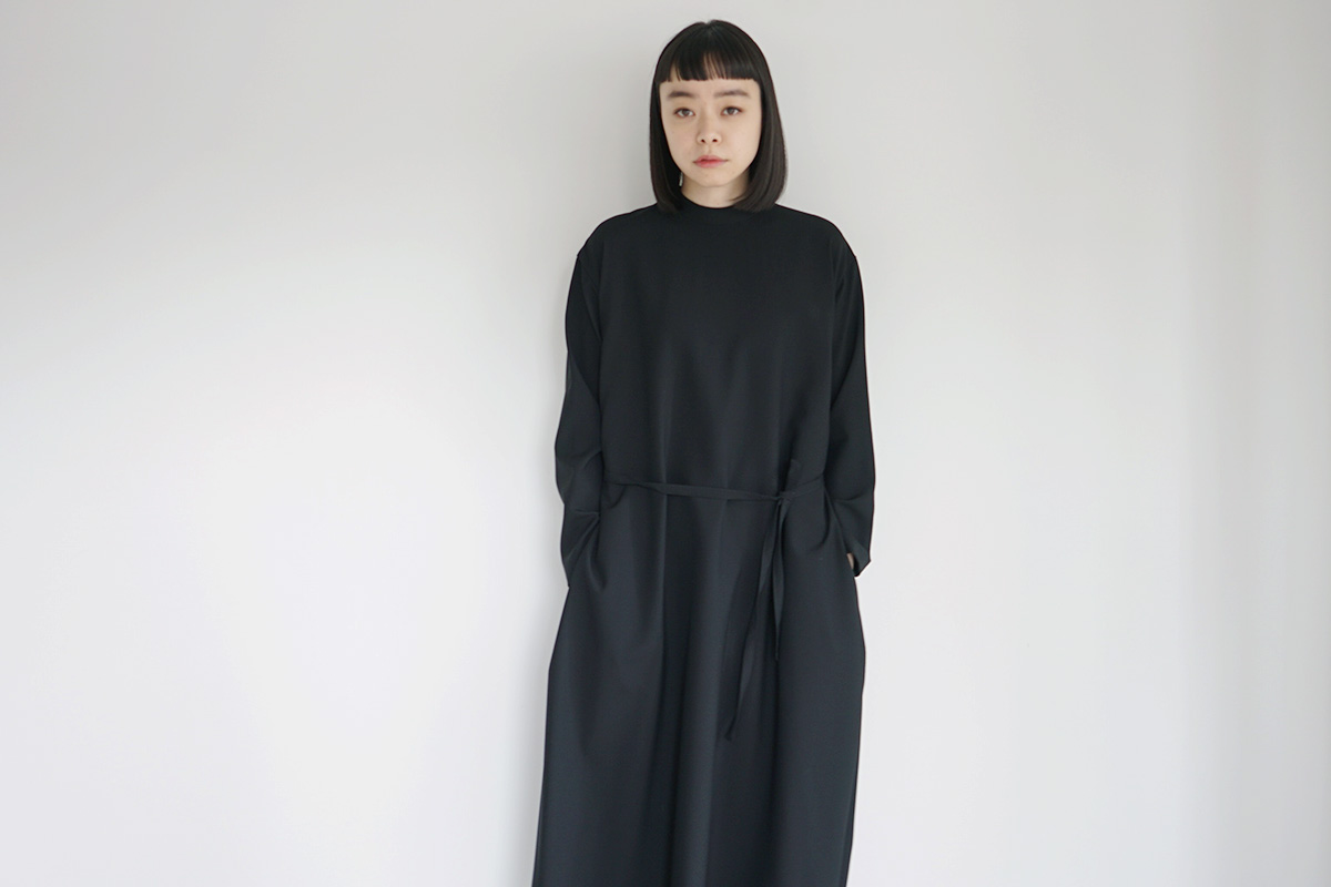 Mochi モチ high neck dress [black] 冠婚葬祭 フォーマルワンピース
