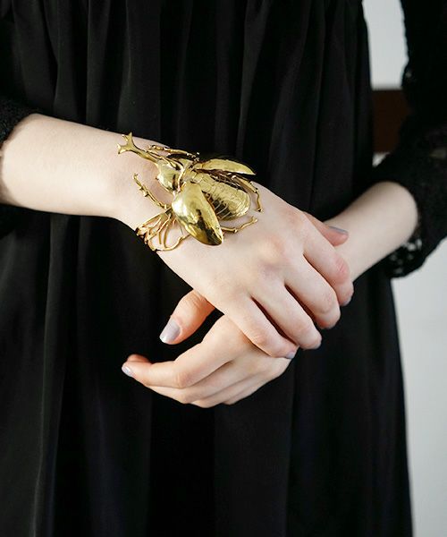 AHCAHCUM あちゃちゅむ ahcahcum×Ishida Makoto カブトムシ バングル