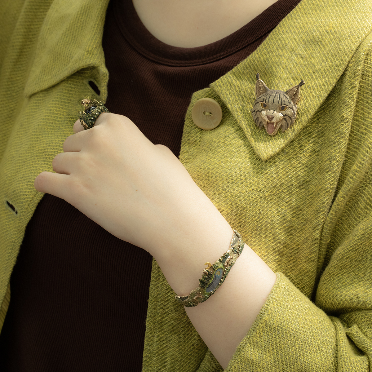 月宿る泉ブレスレット / Moonlit Spring｜Palnart Poc STORE｜パル