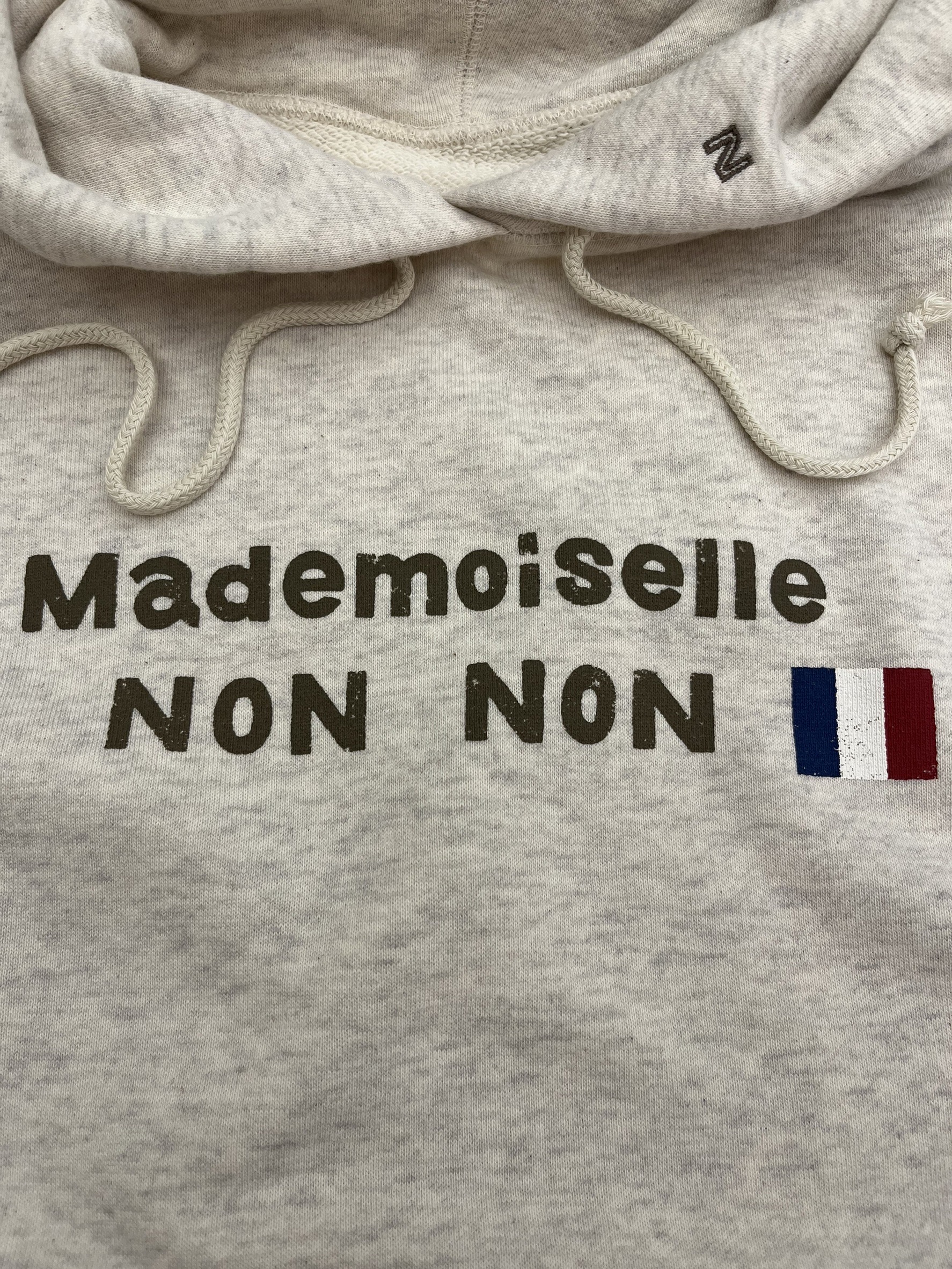 Mademoiselle NONNON 『吊り裏毛パイル プルオーバーパーカー