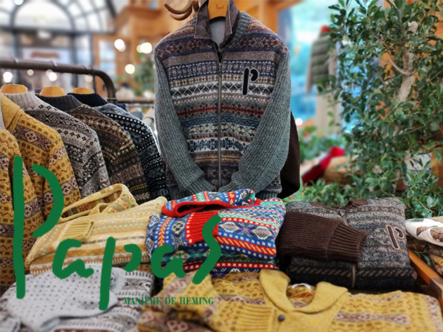 PAPAS『JAMIESON'S フェアアイルニット』 ｜ PAPAS COMPANY｜パパス