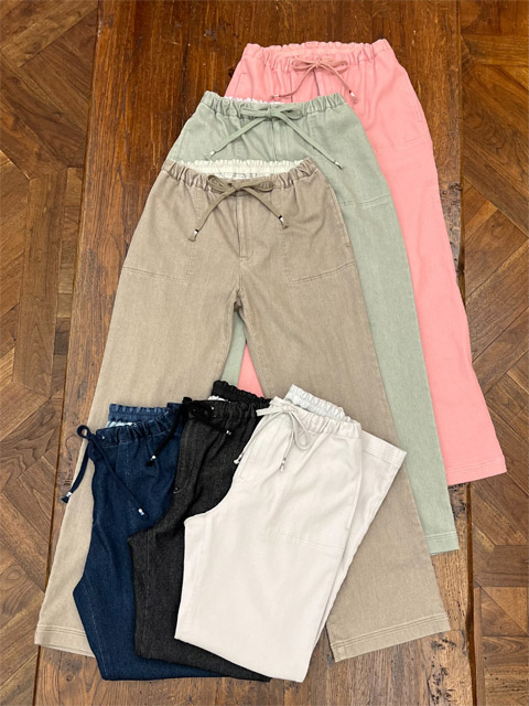 Mademoiselle NON NON『モーションフリーストレッチデニムパンツ