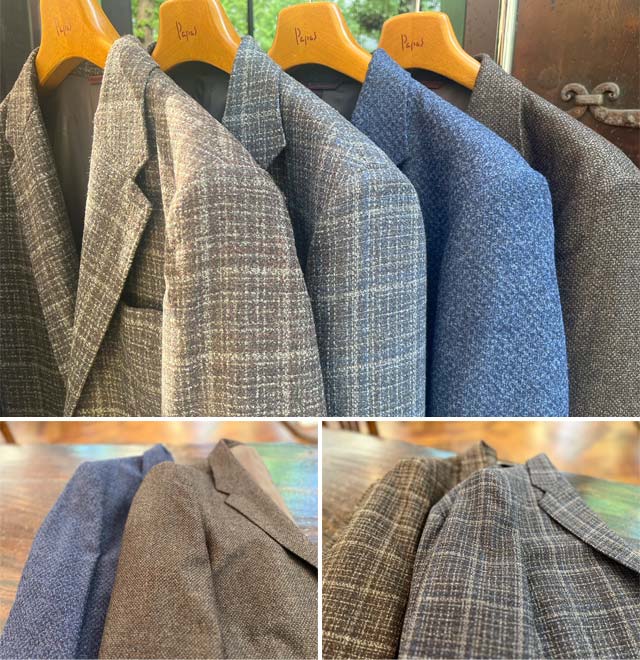 PAPAS『ブークレツイードジャケット』 ｜ PAPAS COMPANY｜パパス